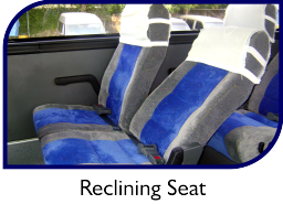 web facilities GL 003 reclining seats